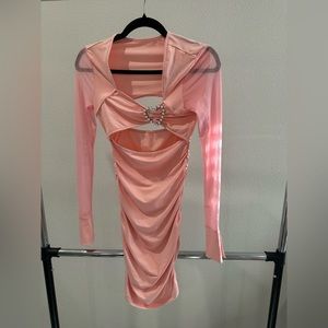 Pink heart dress